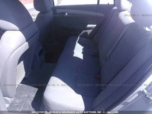 1G1ZC5EB2AF222777 - 2010 CHEVROLET MALIBU 1LT ვერცხლისფერი ფოტო 8