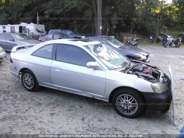 1HGEM22901L121808 - 2001 HONDA CIVIC SI/EX SILVER photo 1