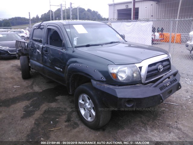 3TMLU4ENXAM042820 - 2010 TOYOTA TACOMA DOUBLE CAB 绿色 照片 1