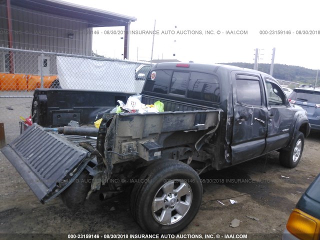 3TMLU4ENXAM042820 - 2010 TOYOTA TACOMA DOUBLE CAB 绿色 照片 6