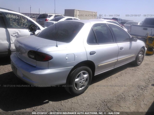 1G1JC524527163304 - 2002 CHEVROLET CAVALIER CNG GRAY photo 4