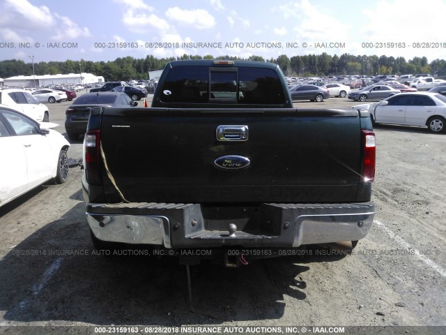 1FTWW33R18EB56518 - 2008 FORD F350 SUPER DUTY GREEN photo 8