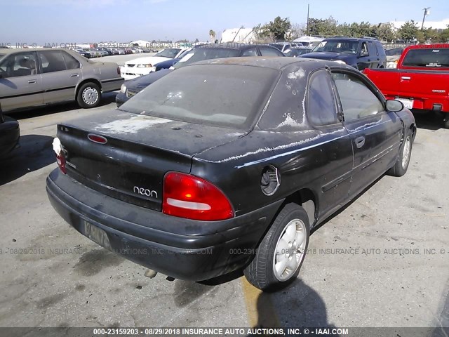 1B3ES42C0WD539106 - 1998 DODGE NEON HIGHLINE/SPORT/LE BLACK photo 4