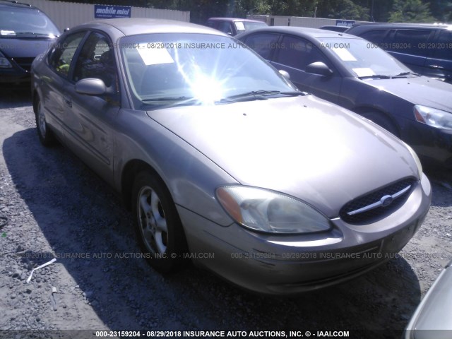 1FAFP55292A222276 - 2002 FORD TAURUS SES TAN photo 1