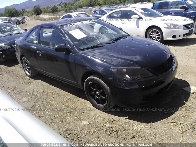 1HGEM21134L084169 - 2004 HONDA CIVIC DX VP BLACK photo 1