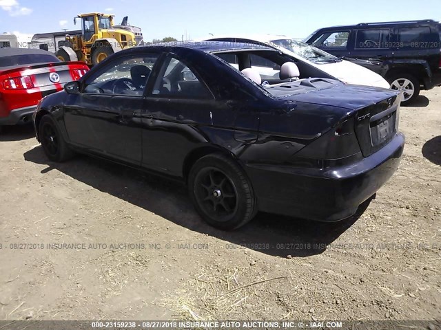1HGEM21134L084169 - 2004 HONDA CIVIC DX VP BLACK photo 3