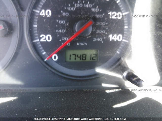 1HGEM21134L084169 - 2004 HONDA CIVIC DX VP BLACK photo 7