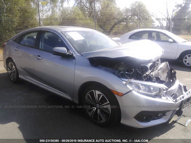 2HGFC1F77GH636417 - 2016 HONDA CIVIC EXL 银色 照片 1