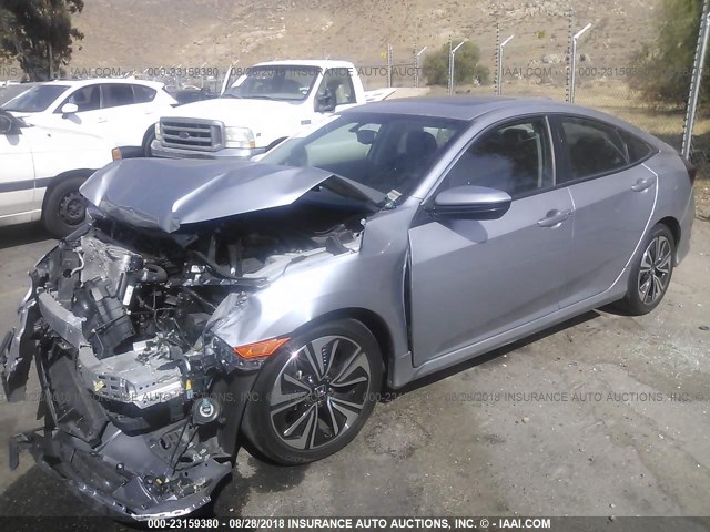 2HGFC1F77GH636417 - 2016 HONDA CIVIC EXL 银色 照片 2