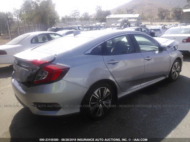 2HGFC1F77GH636417 - 2016 HONDA CIVIC EXL 银色 照片 4