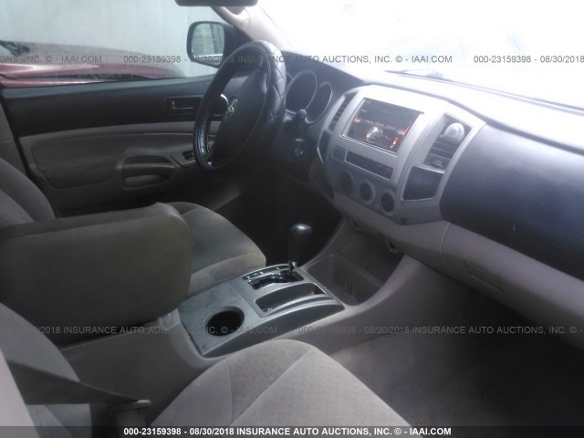 3TMJU62N18M056610 - 2008 TOYOTA TACOMA DOUBLE CAB PRERUNNER WHITE photo 5