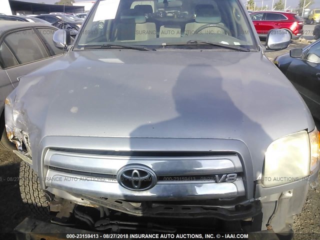 5TBRT34133S426200 - 2003 TOYOTA TUNDRA ACCESS CAB SR5 SILVER photo 10