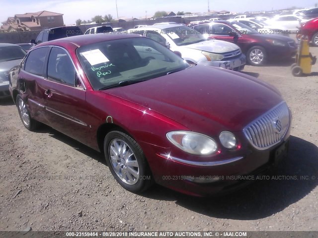 2G4WC582291141282 - 2009 BUICK LACROSSE CX RED photo 1