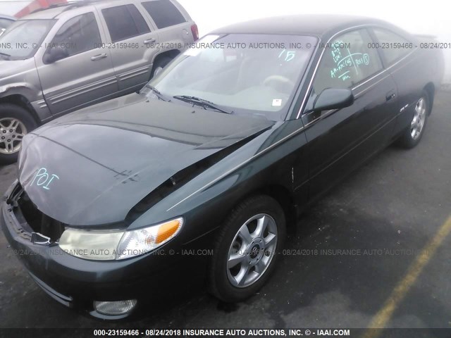 2T1CF28P3YC311710 - 2000 TOYOTA CAMRY SOLARA SE/SLE Yaşıl foto 2