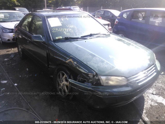 JT2BF22K1X0185731 - 1999 TOYOTA CAMRY LE/XLE GREEN photo 1
