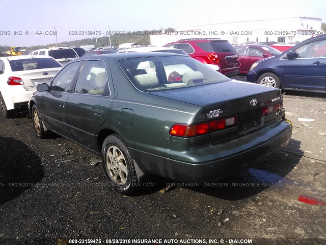 JT2BF22K1X0185731 - 1999 TOYOTA CAMRY LE/XLE GREEN photo 3