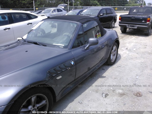 WBACH9343YLF89922 - 2000 BMW Z3 2.3 BLUE photo 8