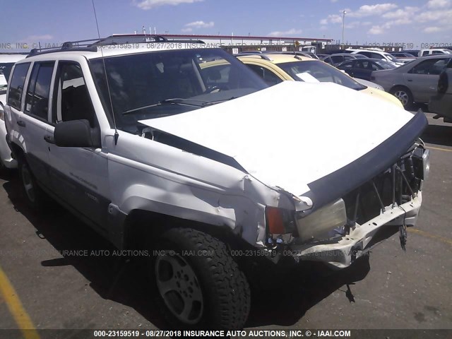 1J4GZ58S2WC211841 - 1998 JEEP GRAND CHEROKEE LAREDO/TSI WHITE photo 1