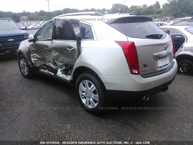 3GYFNGE34DS583513 - 2013 CADILLAC SRX LUXURY COLLECTION GOLD photo 3