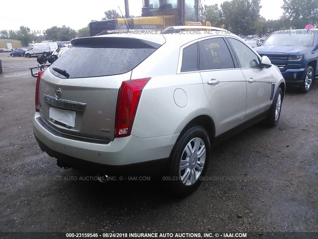 3GYFNGE34DS583513 - 2013 CADILLAC SRX LUXURY COLLECTION GOLD photo 4