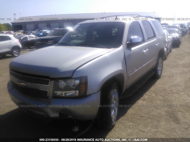 1GNFK33009R147520 - 2009 CHEVROLET TAHOE K1500 LTZ SILVER photo 2