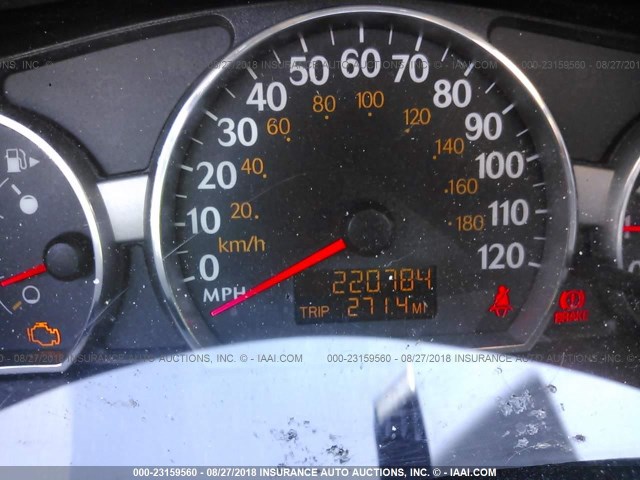 1G8AN12F25Z174324 - 2005 SATURN ION LEVEL 2 SILVER photo 7