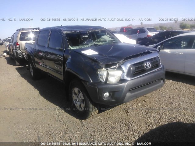 5TFLU4EN7CX025034 - 2012 TOYOTA TACOMA DOUBLE CAB ნაცრისფერი ფოტო 1