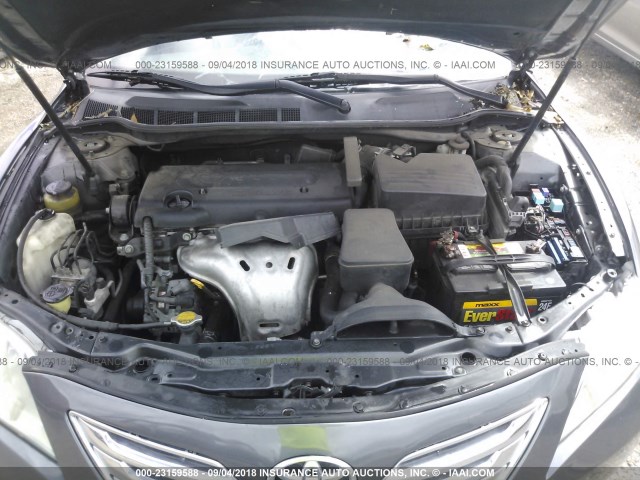 4T1BE46K89U834688 - 2009 TOYOTA CAMRY SE/LE/XLE 锡色 照片 10