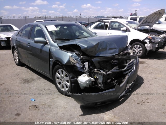 4T1BK46K27U514501 - 2007 TOYOTA CAMRY NEW GENERAT LE/XLE/SE GREEN photo 1