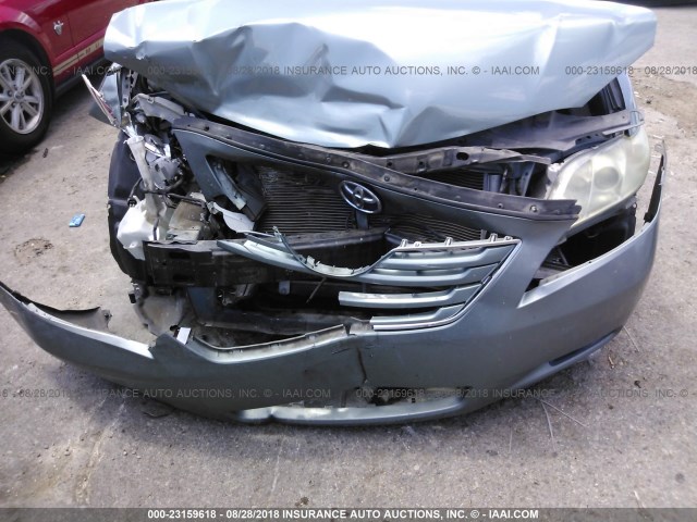 4T1BK46K27U514501 - 2007 TOYOTA CAMRY NEW GENERAT LE/XLE/SE GREEN photo 10