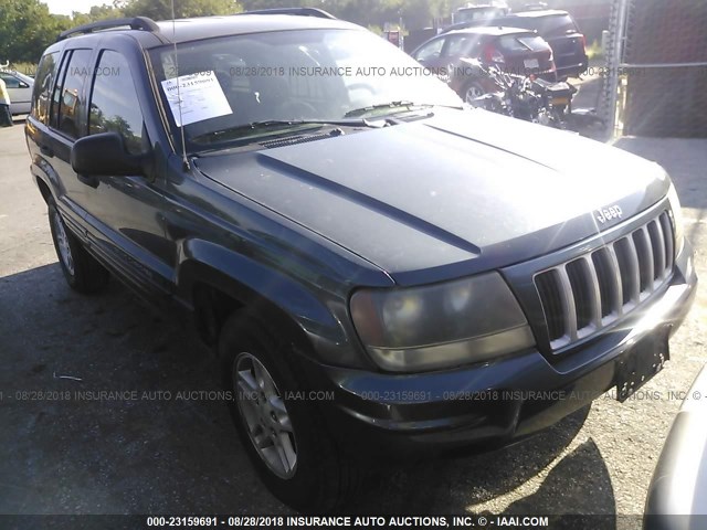 1J4GX48S04C187245 - 2004 JEEP GRAND CHEROKEE LAREDO/COLUMBIA/FREEDOM GRAY photo 1