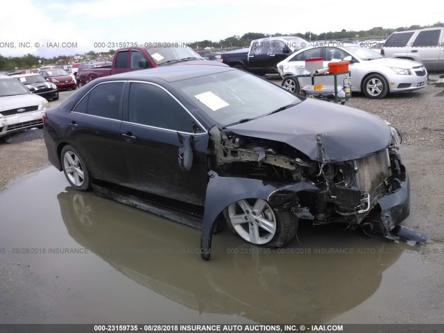 4T1BF1FK5CU521939 - 2012 TOYOTA CAMRY SE/LE/XLE მუქი ლურჯი ფოტო 1