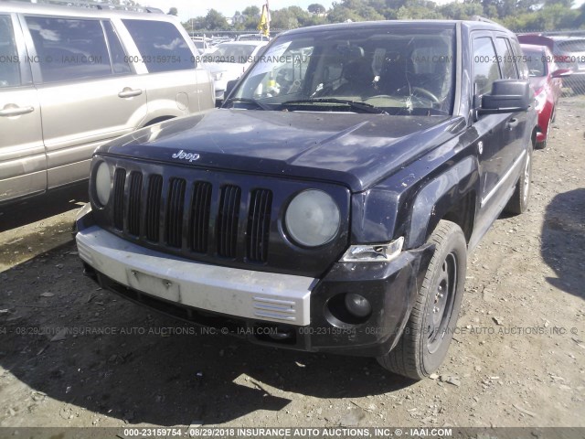 1J8FF48W08D542396 - 2008 JEEP PATRIOT LIMITED BLACK photo 6