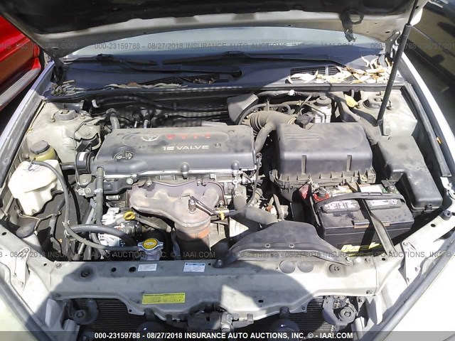 4T1BE32K94U299573 - 2004 TOYOTA CAMRY LE/XLE/SE 银色 照片 10