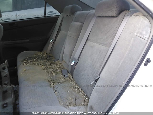 4T1BE32K14U316625 - 2004 TOYOTA CAMRY LE/XLE/SE 白色 照片 8