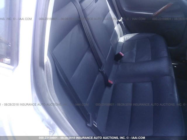 WVWRU63B85P005764 - 2005 VOLKSWAGEN PASSAT GLX SILVER photo 8