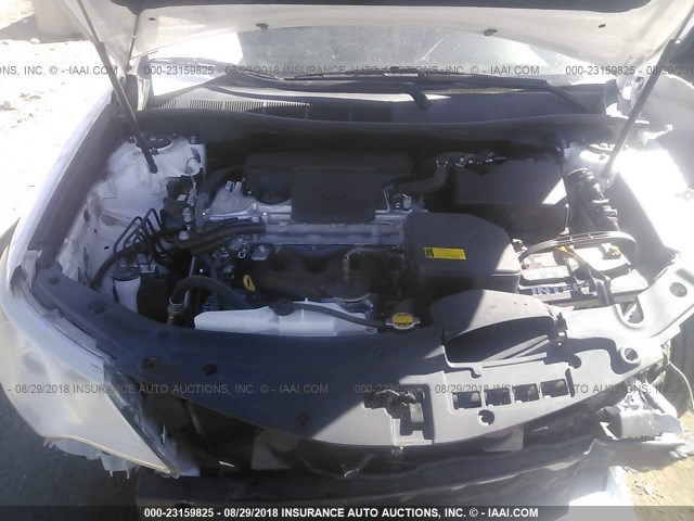 4T1BF1FK6CU555551 - 2012 TOYOTA CAMRY SE/LE/XLE თეთრი ფოტო 10