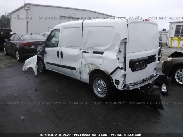 ZFBERFAB0J6K15796 - 2018 RAM PROMASTER CITY  WHITE photo 3