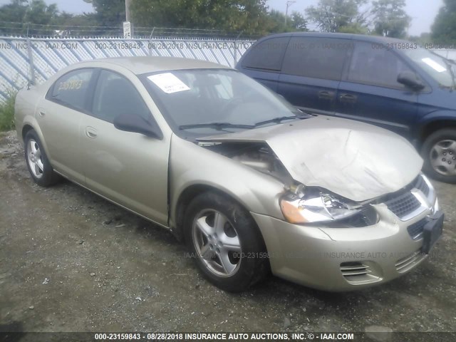 1B3EL46X65N679471 - 2005 DODGE STRATUS SXT GOLD photo 1