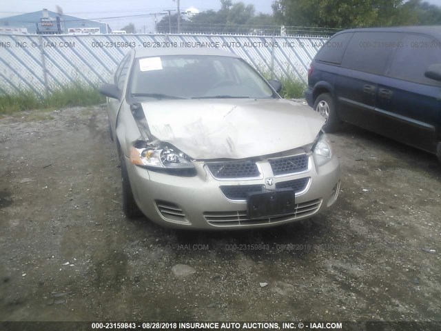 1B3EL46X65N679471 - 2005 DODGE STRATUS SXT GOLD photo 6