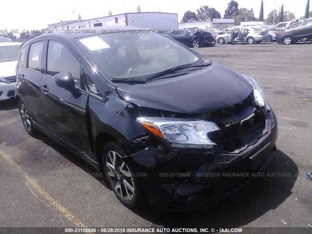 3N1CE2CP8GL390266 - 2016 NISSAN VERSA NOTE S/S PLUS/SV/SL/SR BLACK photo 1