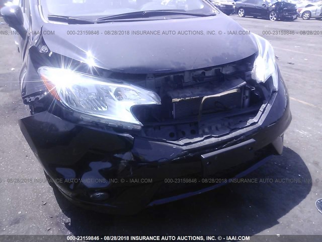 3N1CE2CP8GL390266 - 2016 NISSAN VERSA NOTE S/S PLUS/SV/SL/SR BLACK photo 6