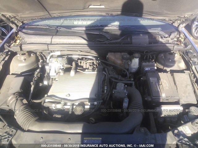 1G1ZU54834F105278 - 2004 CHEVROLET MALIBU LT GRAY photo 10