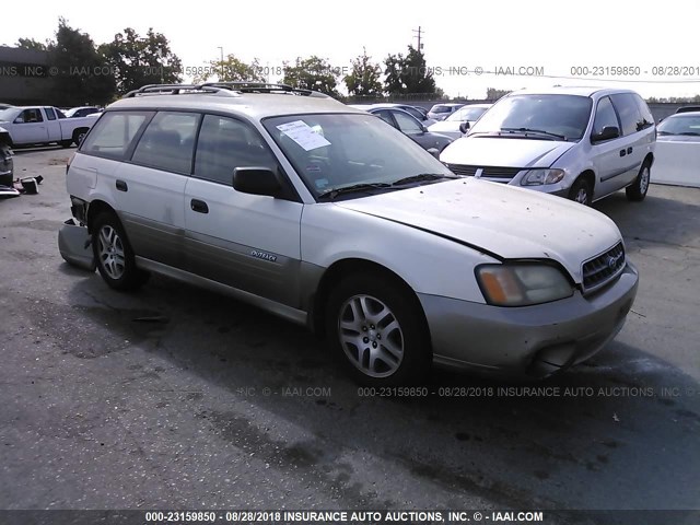 4S3BH675847644140 - 2004 SUBARU LEGACY OUTBACK AWP 白色 照片 1