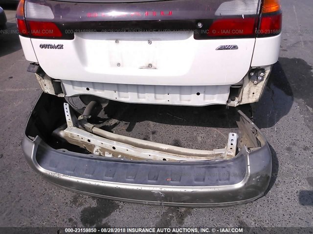4S3BH675847644140 - 2004 SUBARU LEGACY OUTBACK AWP 白色 照片 6