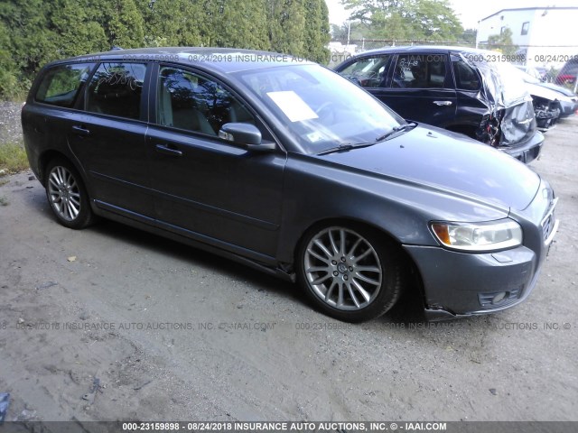 YV1382MW8A2528188 - 2010 VOLVO V50 2.4I GRAY photo 1