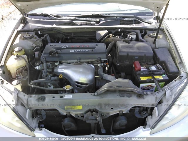 4T1BE32KX5U423643 - 2005 TOYOTA CAMRY LE/XLE/SE 银色 照片 10