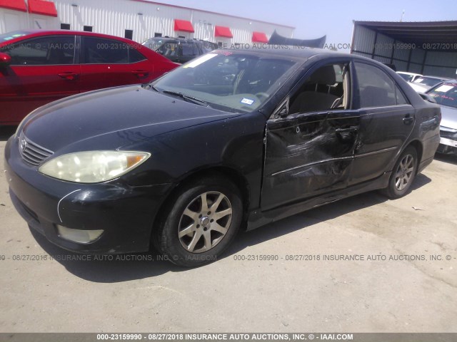 4T1BE32K25U077507 - 2005 TOYOTA CAMRY LE/XLE/SE 黑色 照片 2