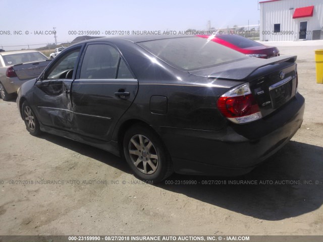 4T1BE32K25U077507 - 2005 TOYOTA CAMRY LE/XLE/SE 黑色 照片 3