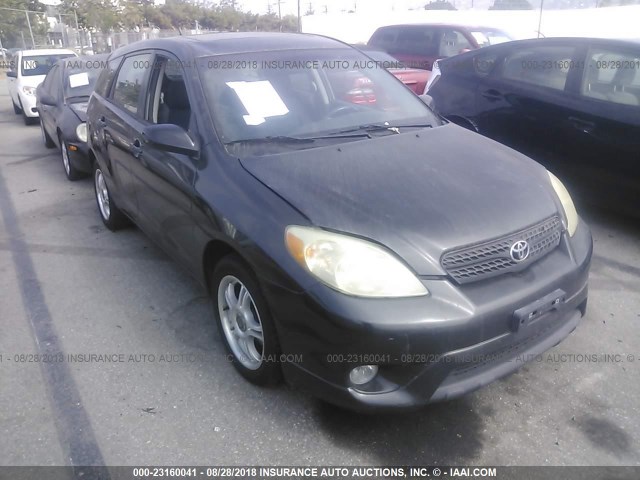 2T1KR32E35C328504 - 2005 TOYOTA COROLLA MATRIX XR BLACK photo 1